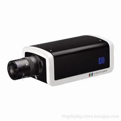 IP Network Security Box Camera with POE, H.2645, 1.3MP CMOS HD, 720P
